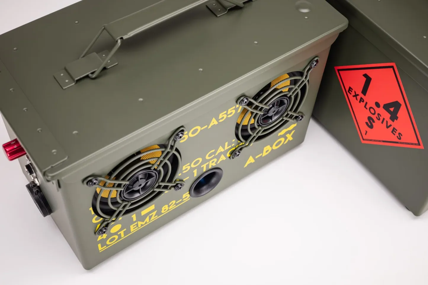 📣Original Box Speaker .50 CAL A-BOX OLIVE DRAB