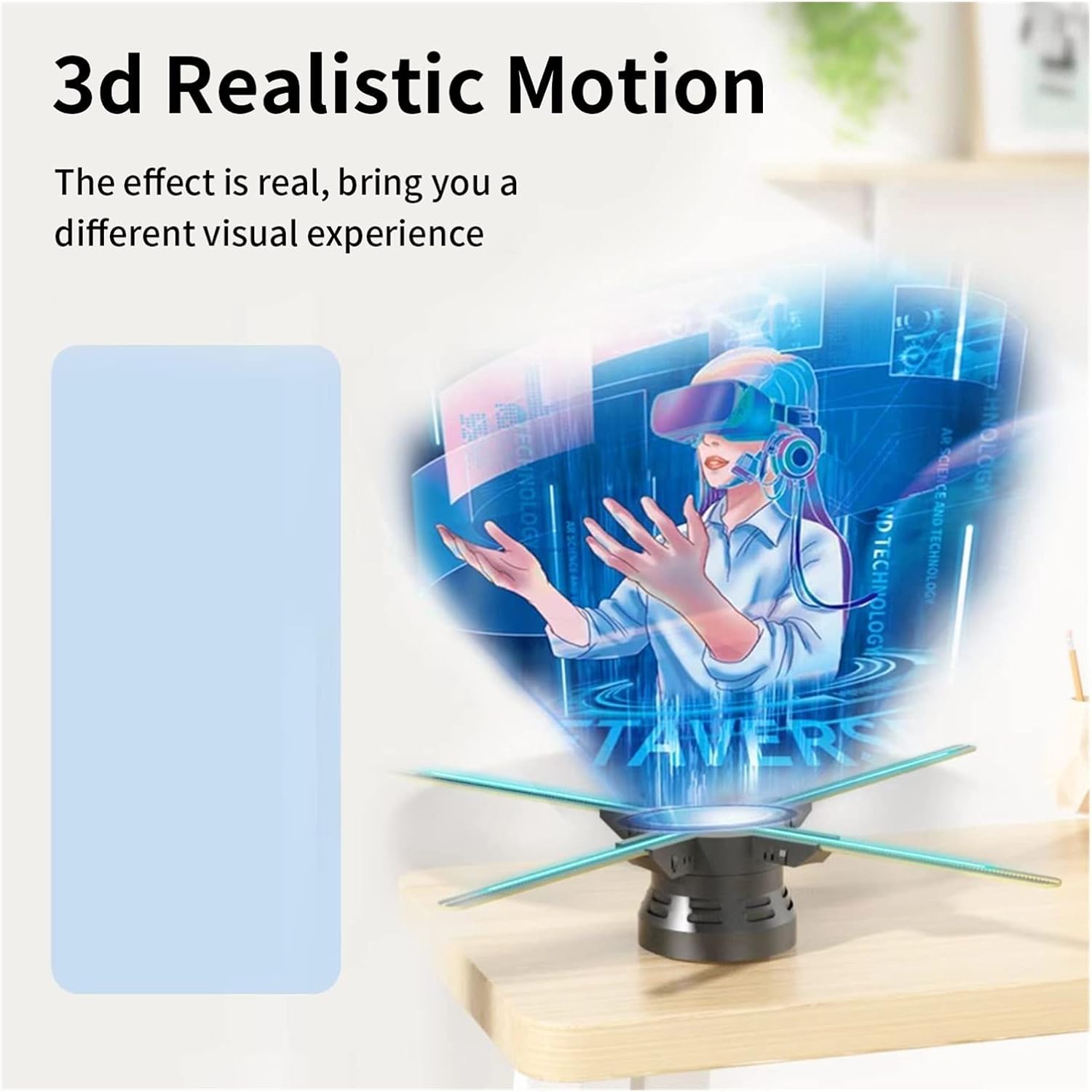🌪️3D Fan Hologram Projector