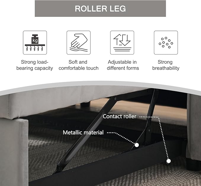 🛋3-in-1-Sofa bed
