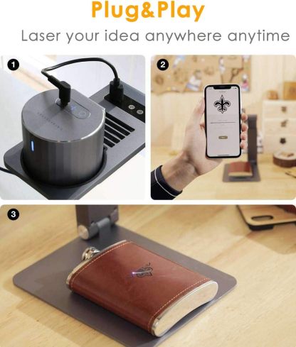 The most advanced portable laser engraver