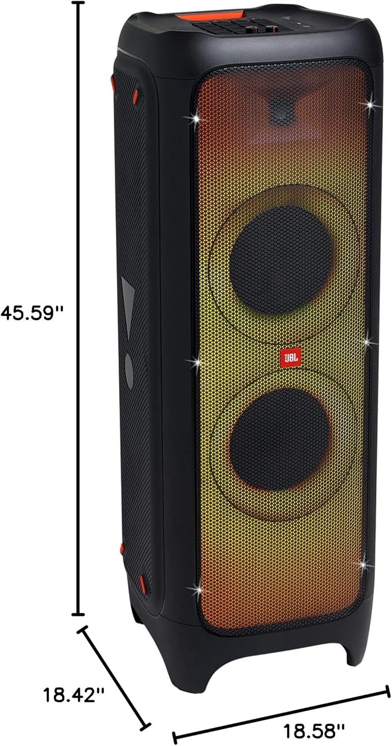 JBL PartyBox 1000 - High Power Wireless Bluetooth Party Speaker,Black 