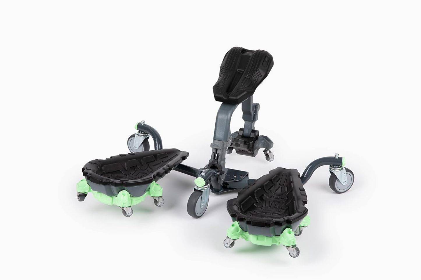 👍V3 Rolling Knee Pads - Durable Ergonomic Mobile Knee Pads with Seat