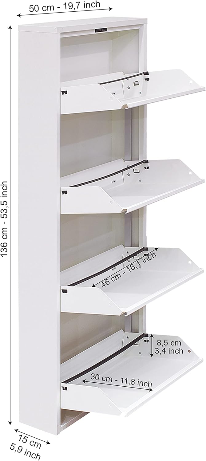 👠Steel Shoe cabinet-Cabinet Tipping Shoe Rack Cabinet