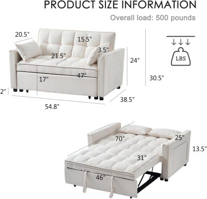 🛋3-in-1-Sofa bed