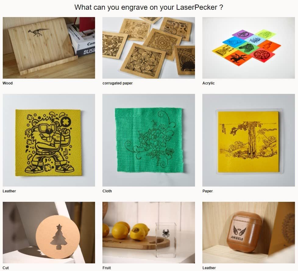 The most advanced portable laser engraver