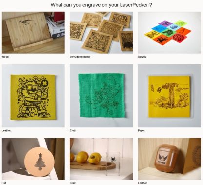 The most advanced portable laser engraver