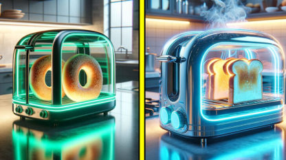  Neon Transparent Toasters