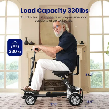 🧑‍🦼D71 Lightweight Folding Carbon Fiber Mobility Scooter