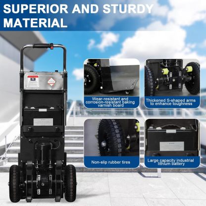 📦Electric Stair Climbing Hand Trucks Dolly Cart for Moving