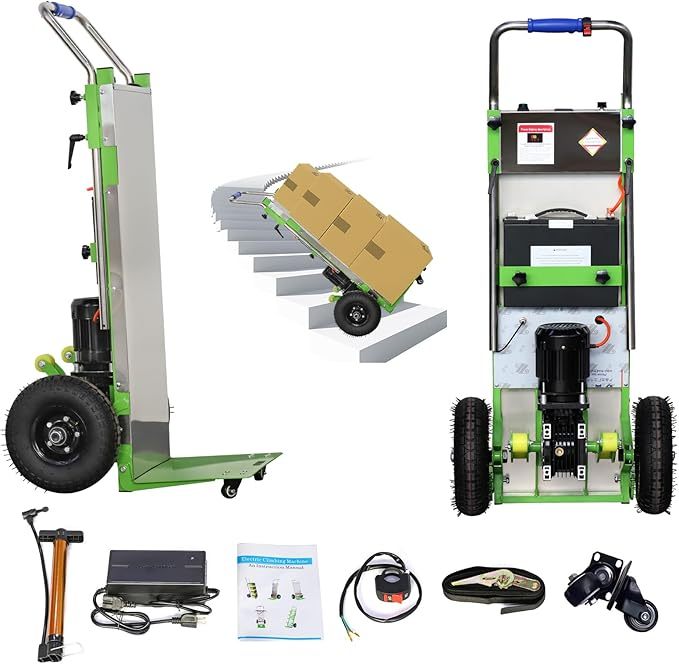 📦Electric Stair Climbing Hand Trucks Dolly Cart for Moving