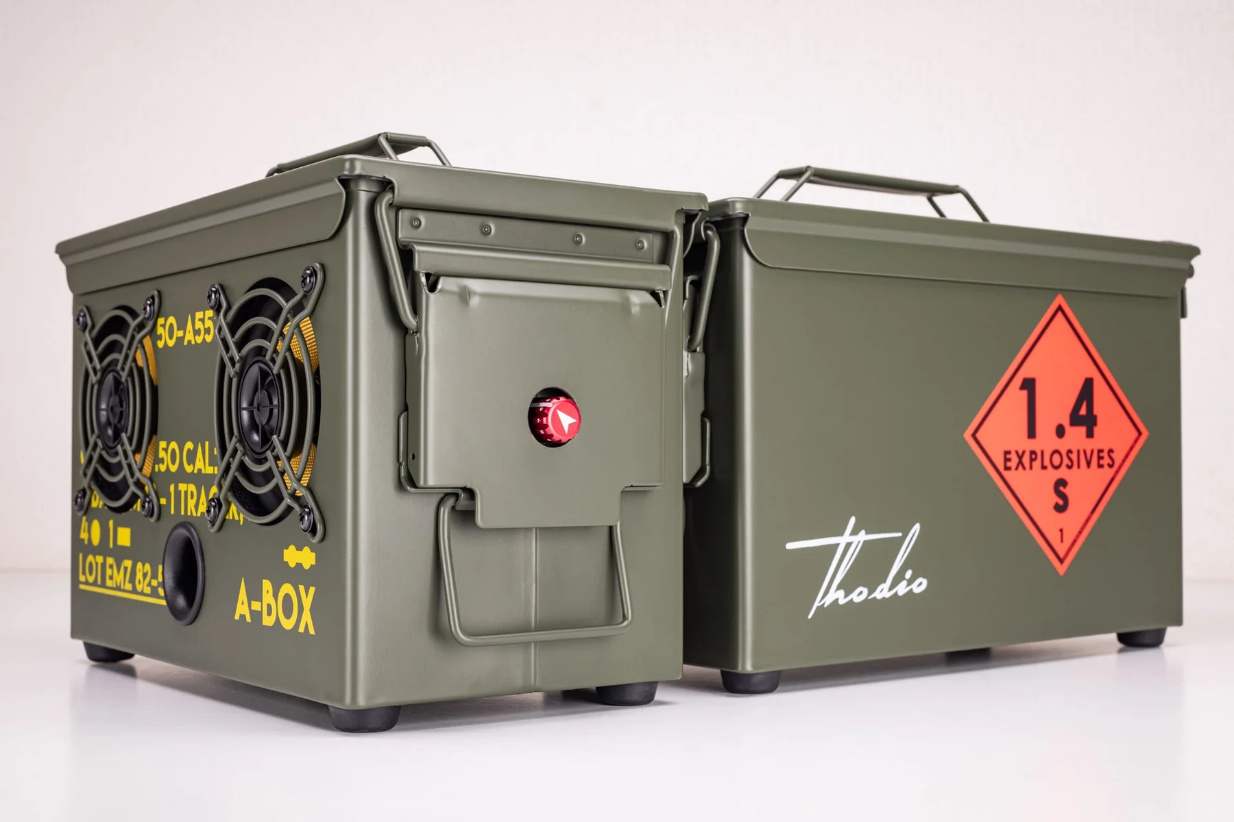 📣Original Box Speaker .50 CAL A-BOX OLIVE DRAB