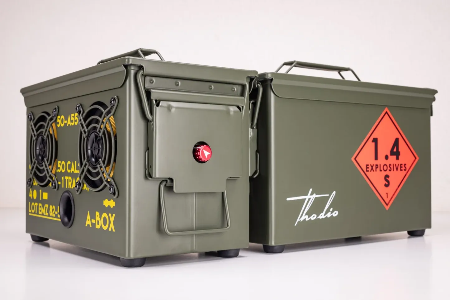 📣Original Box Speaker .50 CAL A-BOX OLIVE DRAB