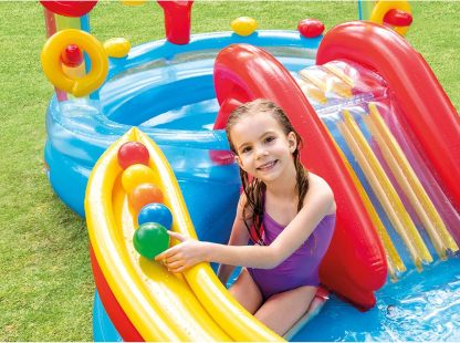 💧Family Size Inflatable Pool-96"L x 75"W x 43"H