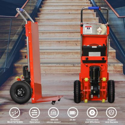 📦Electric Stair Climbing Hand Trucks Dolly Cart for Moving