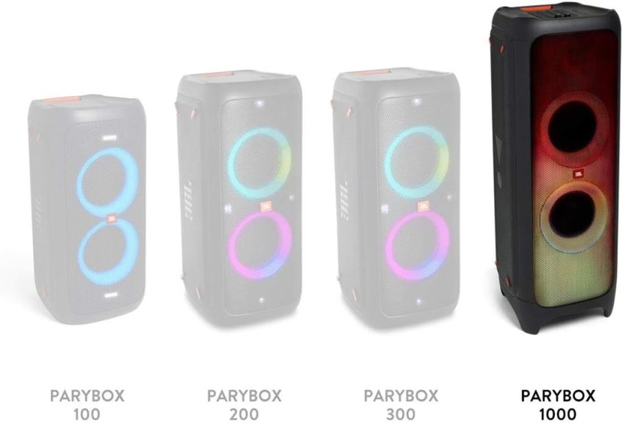 JBL PartyBox 1000 - High Power Wireless Bluetooth Party Speaker,Black 