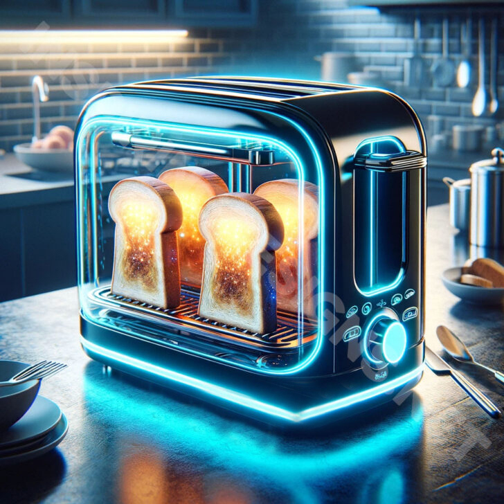  Neon Transparent Toasters