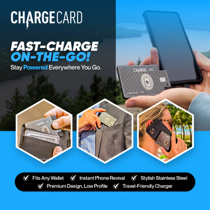 ChargeCard® - World's Thinnest Portable Charger