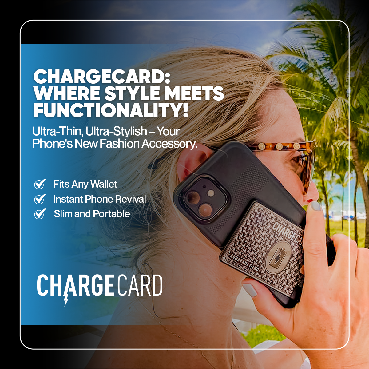 ChargeCard® - World's Thinnest Portable Charger