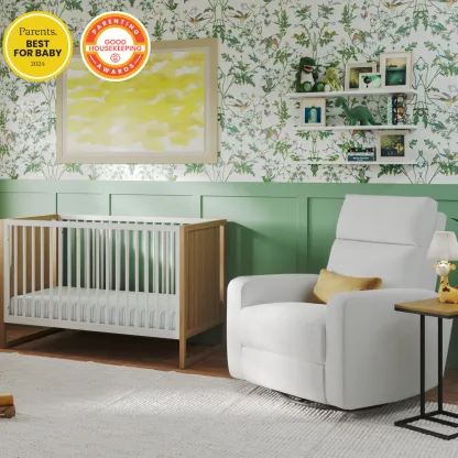👶 The Glider Plus - Premium Nursery Power Recliner 