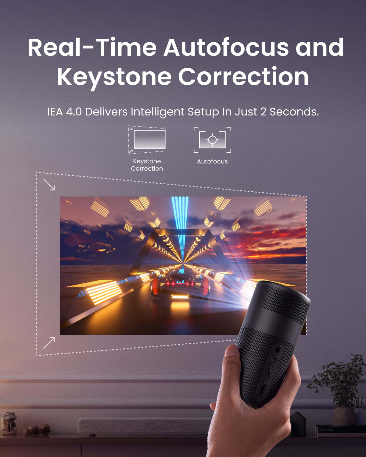 Capsule Air | The World's Smallest Google TV Projector