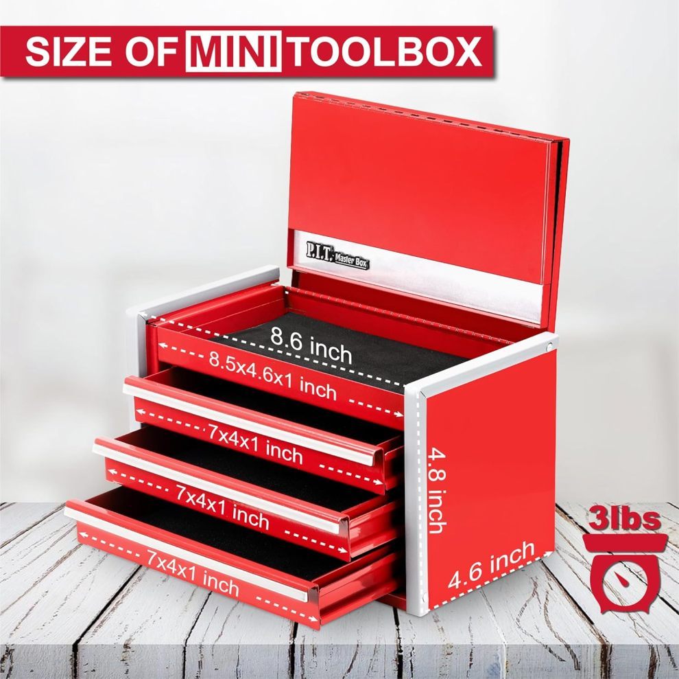 Mini Red Tool Box