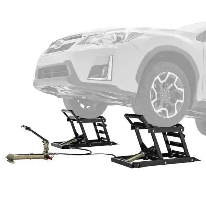 💥Per Pair Capacity Hydraulic Underbody Access Car Lift with Ramp - 3,000 lbs