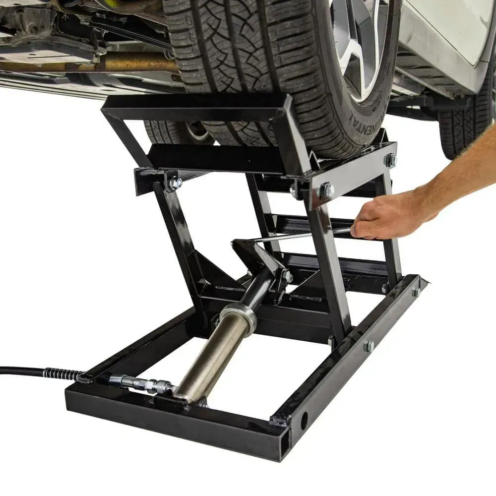 💥Per Pair Capacity Hydraulic Underbody Access Car Lift with Ramp - 3,000 lbs