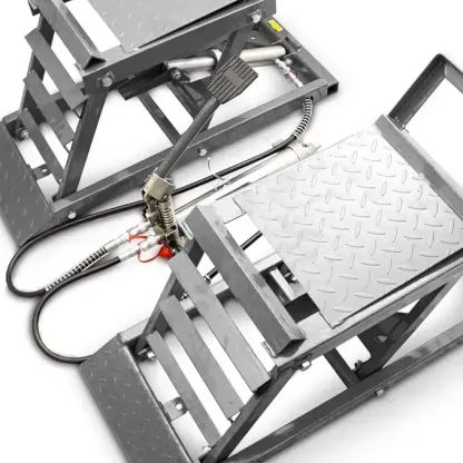 💥Per Pair Capacity Hydraulic Underbody Access Car Lift with Ramp - 3,000 lbs