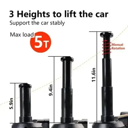 💥 New Year Sale🔥3-in-1 Electric Hydraulic Car Jack