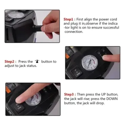 💥 New Year Sale🔥3-in-1 Electric Hydraulic Car Jack