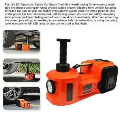 💥 New Year Sale🔥3-in-1 Electric Hydraulic Car Jack