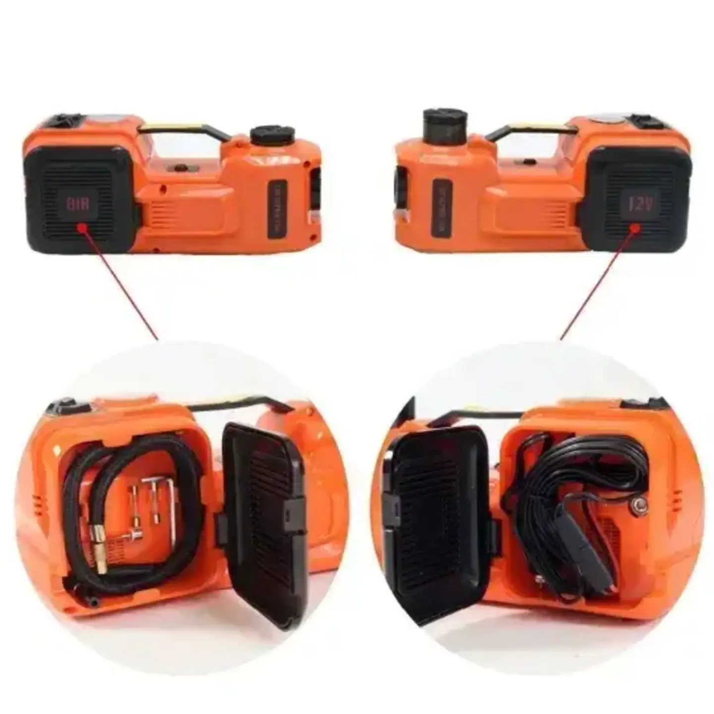 💥 New Year Sale🔥3-in-1 Electric Hydraulic Car Jack