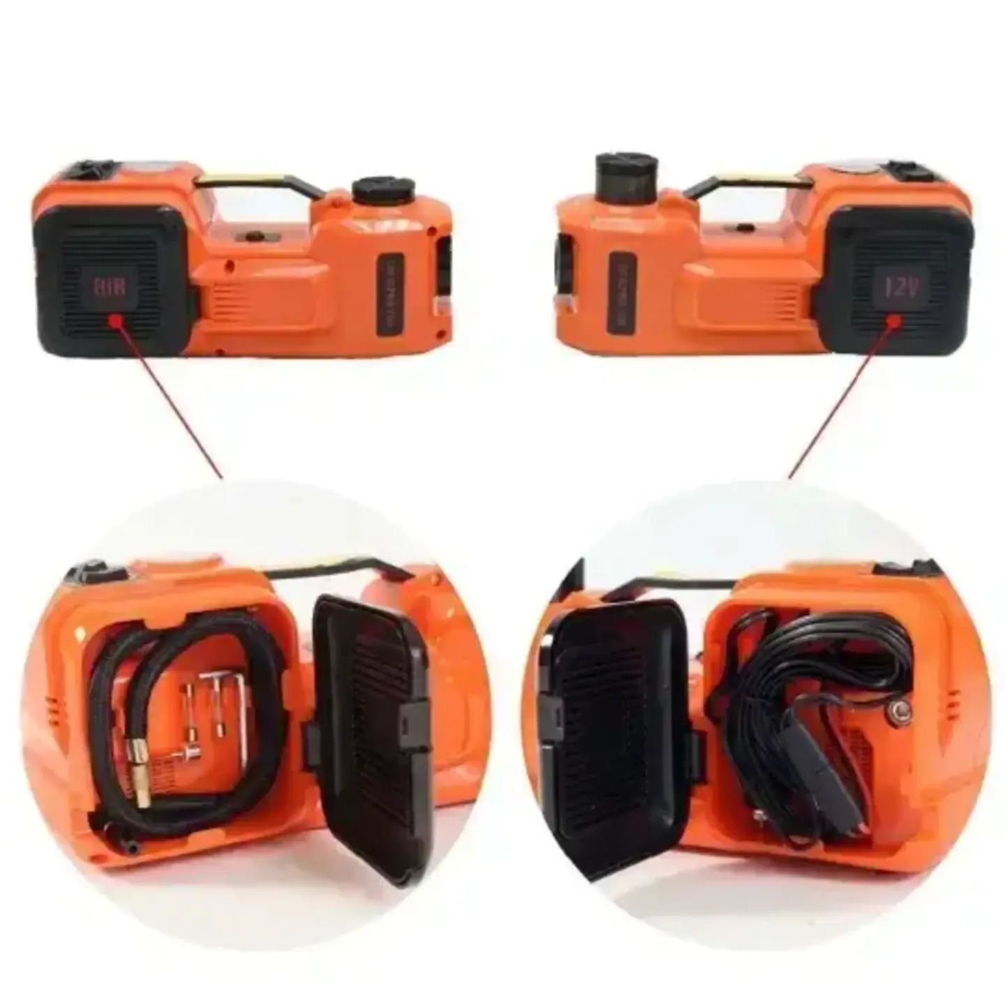 💥 New Year Sale🔥3-in-1 Electric Hydraulic Car Jack