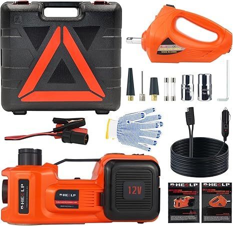 💥 New Year Sale🔥3-in-1 Electric Hydraulic Car Jack