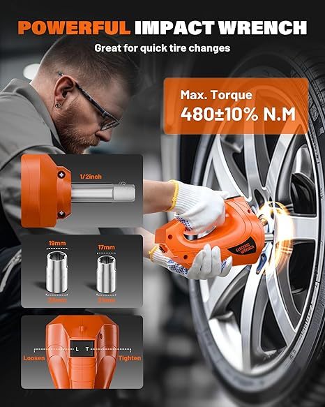 💥 New Year Sale🔥3-in-1 Electric Hydraulic Car Jack
