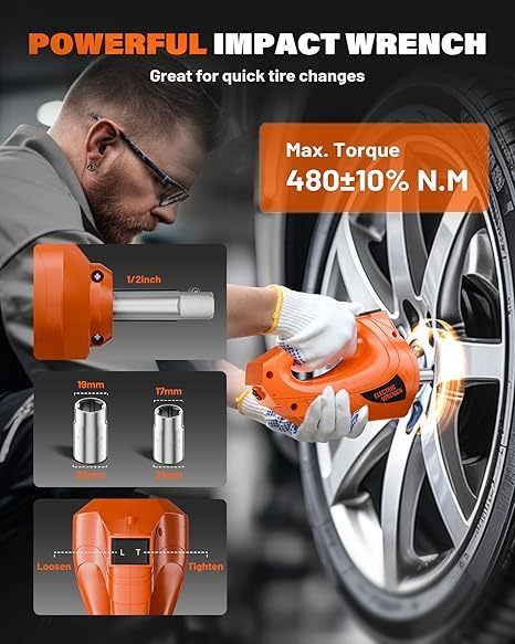 💥 New Year Sale🔥3-in-1 Electric Hydraulic Car Jack