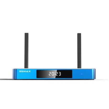 2025 NEW Superbox S6 MAX 4GB RAM 64GB-Android 12 StreamingBox with Time Shift, Wi-Fi 6, 6K Ultra HD,1000Mbps Ethernet, and Voice Remote