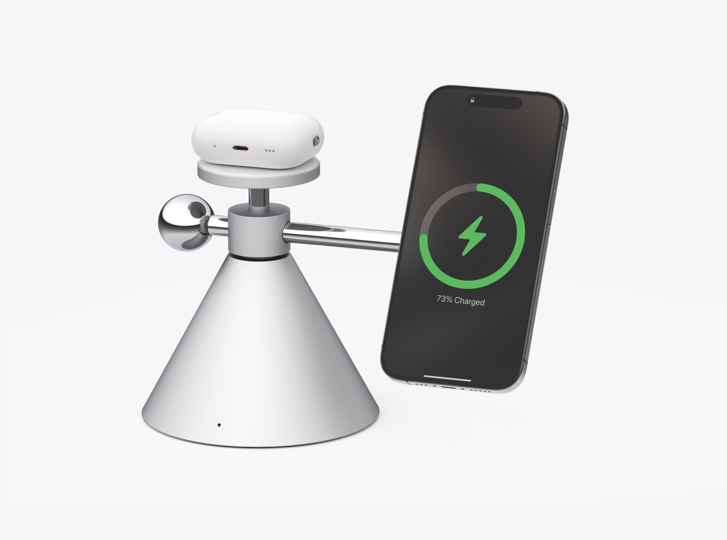 ⚡Flask 2-in-1 Wireless Charger with Magnetic