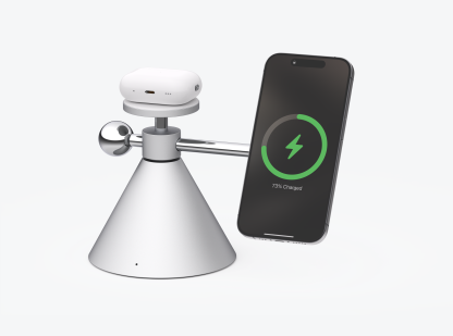 ⚡Flask 2-in-1 Wireless Charger with Magnetic