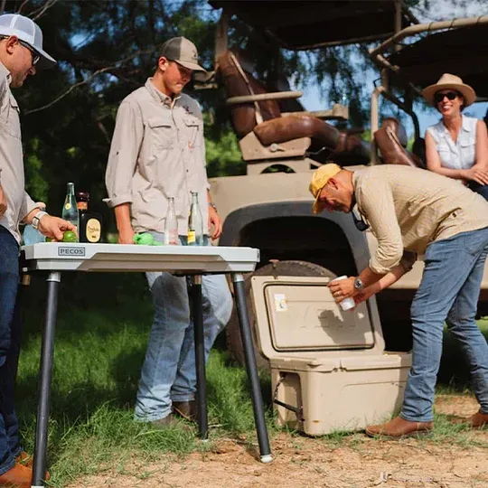 Camping Table With Attachments 