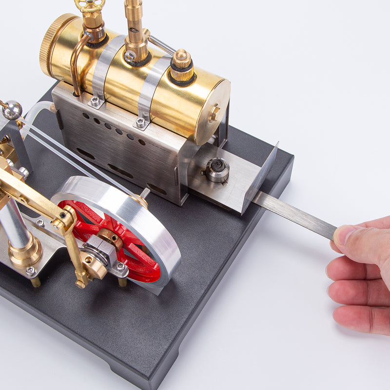 🚂RETROL DIY Steam Beam Engine Model with Boiler & Centrifugal Flyball Governor Model Assembly Kit