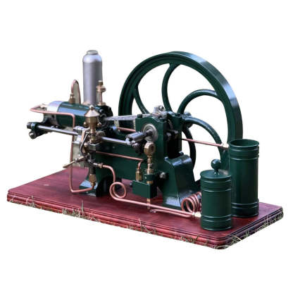 🚜RETROL 16cc Horizontal 4-Stroke Diesel Stationary Engine Model Water-Cooled ICE Engine D16
