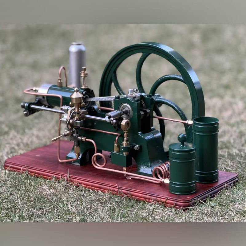 🚜RETROL 16cc Horizontal 4-Stroke Diesel Stationary Engine Model Water-Cooled ICE Engine D16