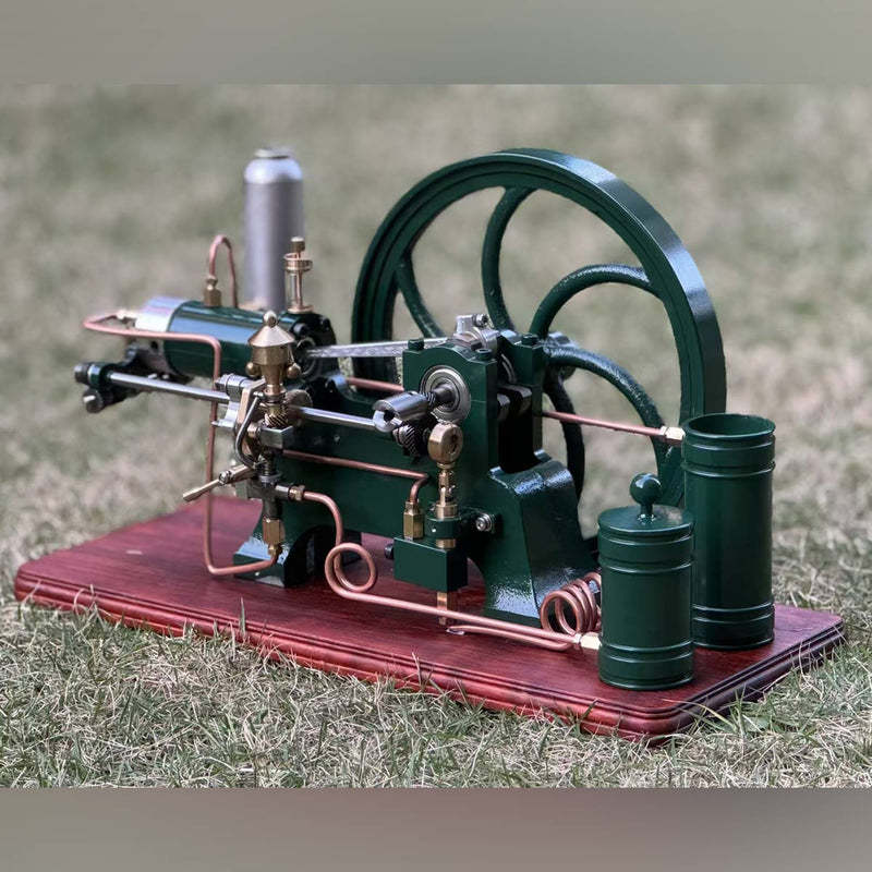 🚜RETROL 16cc Horizontal 4-Stroke Diesel Stationary Engine Model Water-Cooled ICE Engine D16