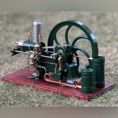 🚜RETROL 16cc Horizontal 4-Stroke Diesel Stationary Engine Model Water-Cooled ICE Engine D16