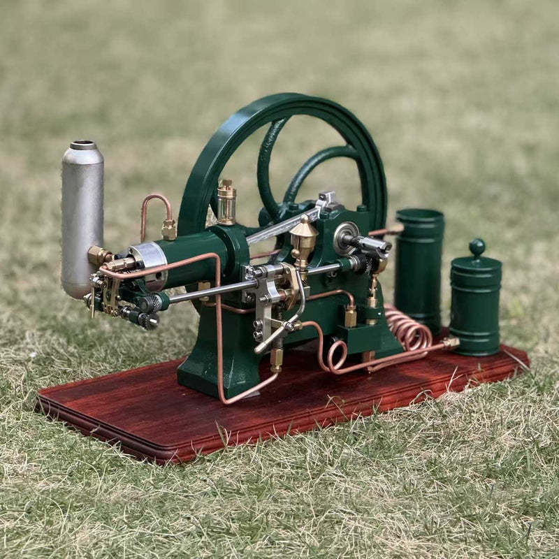 🚜RETROL 16cc Horizontal 4-Stroke Diesel Stationary Engine Model Water-Cooled ICE Engine D16
