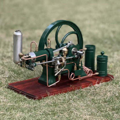 🚜RETROL 16cc Horizontal 4-Stroke Diesel Stationary Engine Model Water-Cooled ICE Engine D16