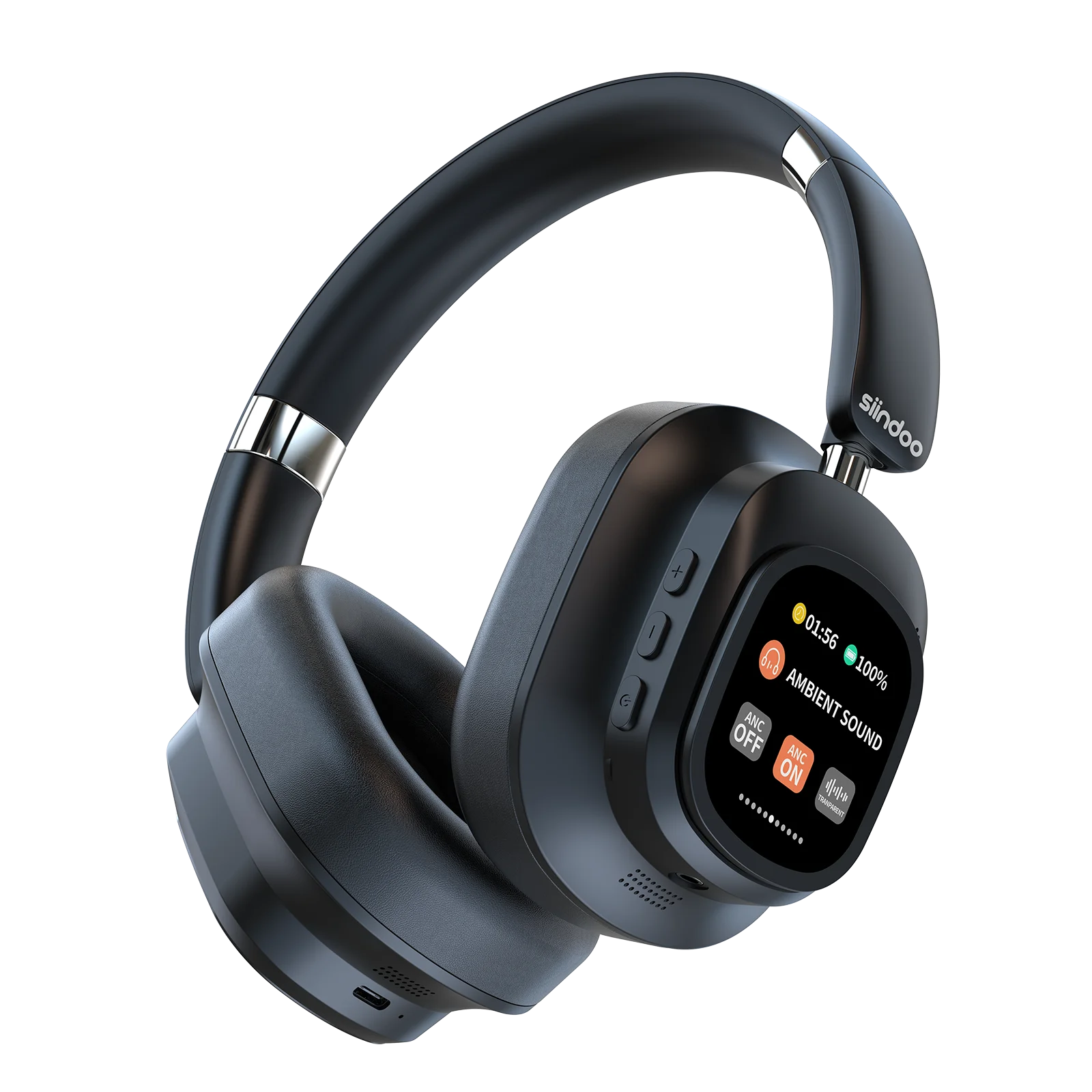 🎵JH-ANC930Plus Hybrid Headphone, Noise Cancelling Magnetic Touch Control