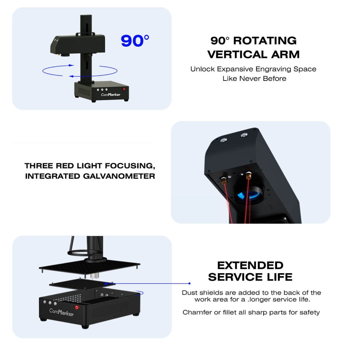 🔎B4 30W Fiber Laser Engraver Machine