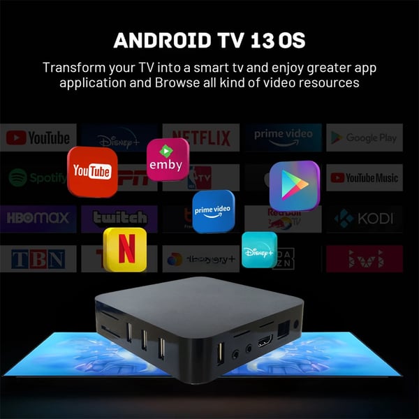 Last Day Promotion 49% OFF⏰S5 Max Smart 6K TV Box